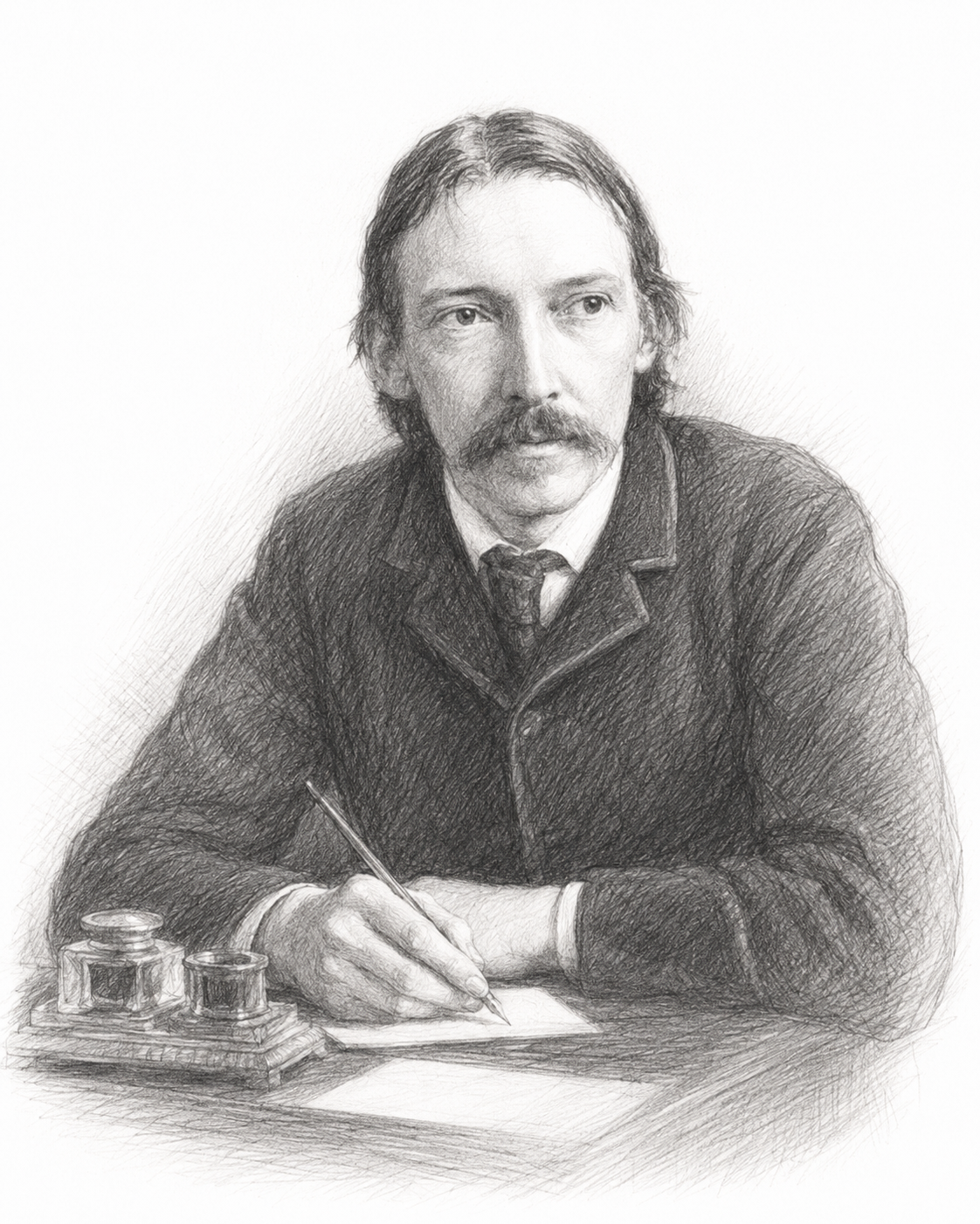 Portrait of Robert Louis Stevenson