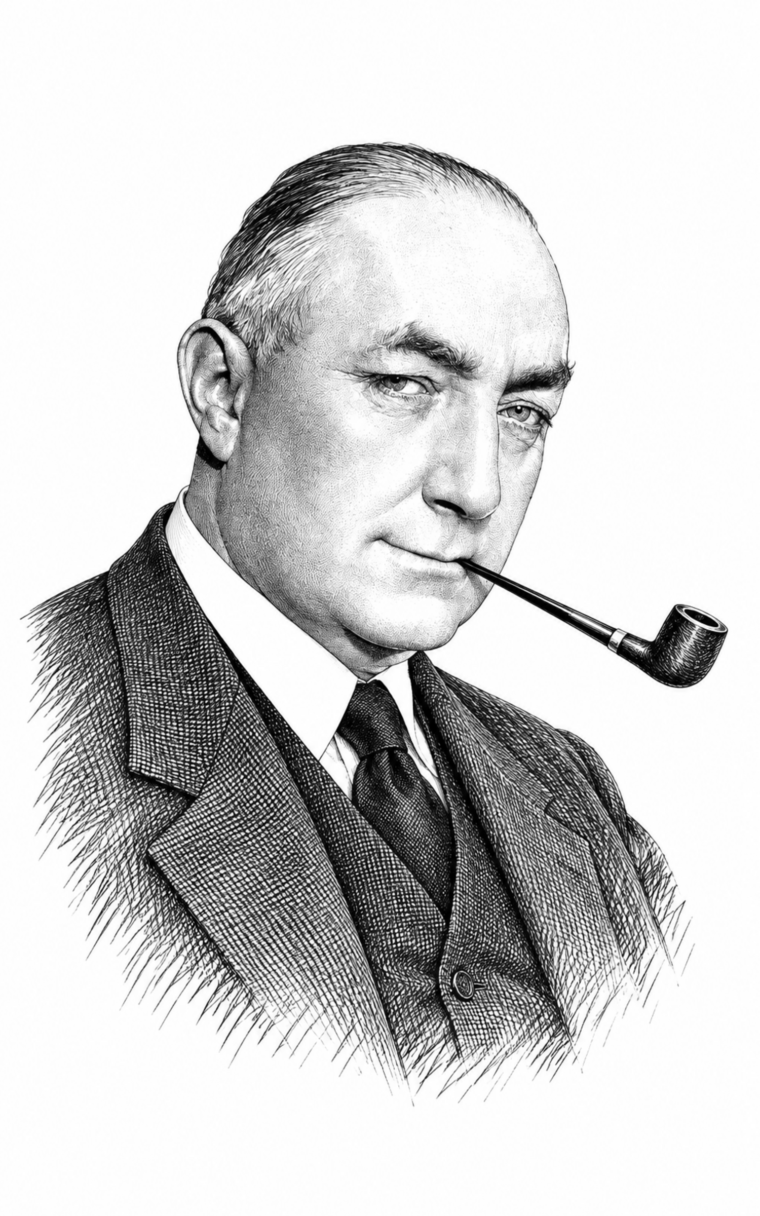 Portrait of Edgar Wallace