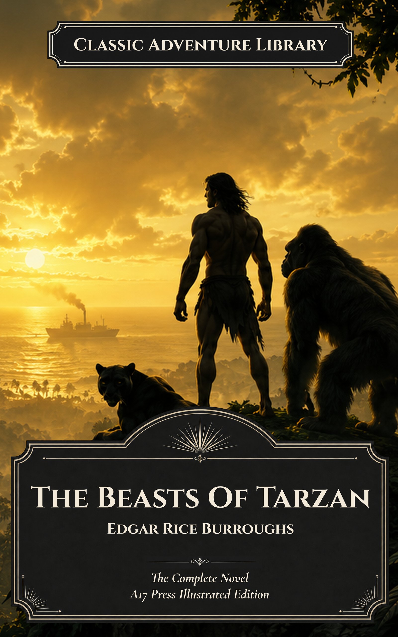 Cover of The Beasts of Tarzan